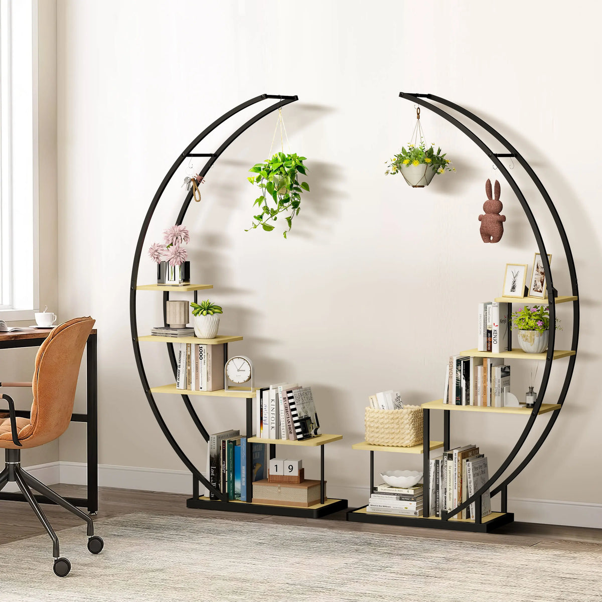 RIBELLI Pflanzenständer Metall 5 Etagen, 172 cm, Blumenregal – Ansicht 10