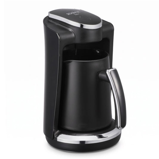 SCHÄFER Mokkakocher 250 ml Schwarz 400 Watt