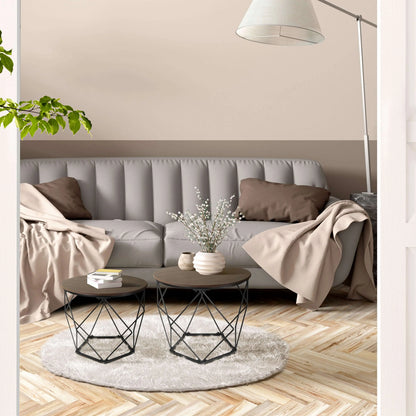 2er Set Beistelltisch Couchtisch Wohnzimmertisch Ribelli