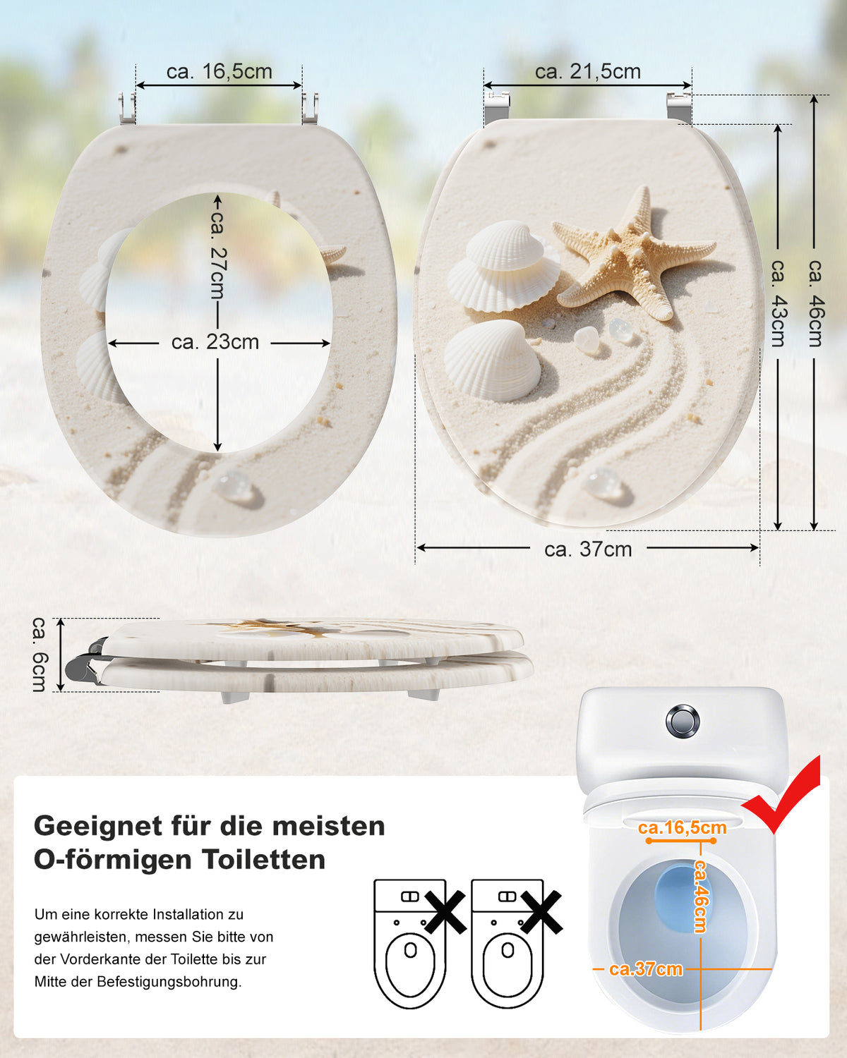 RIBELLI WC-Sitz mit Absenkautomatik – Ansicht 6