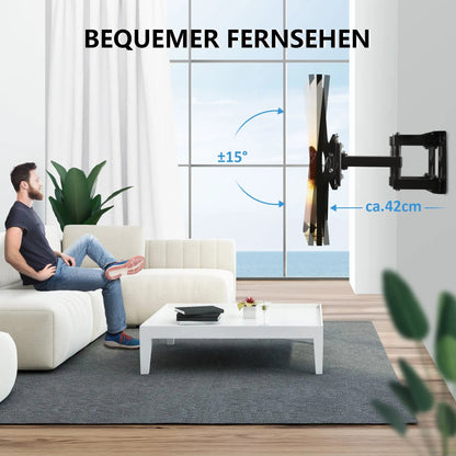 RIBELLI TV-Wandhalterung 32–84 Zoll – Ansicht 3
