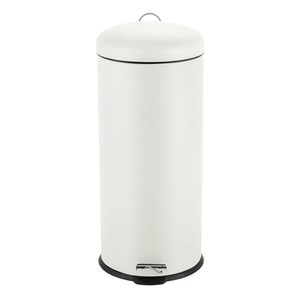 RIBELLI Mülleimer 30 l Edelstahl rund, Treteimer – Ansicht 10