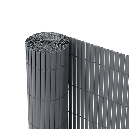 RIBELLI frangivista in PVC antracite per balcone e recinzione – vista 5