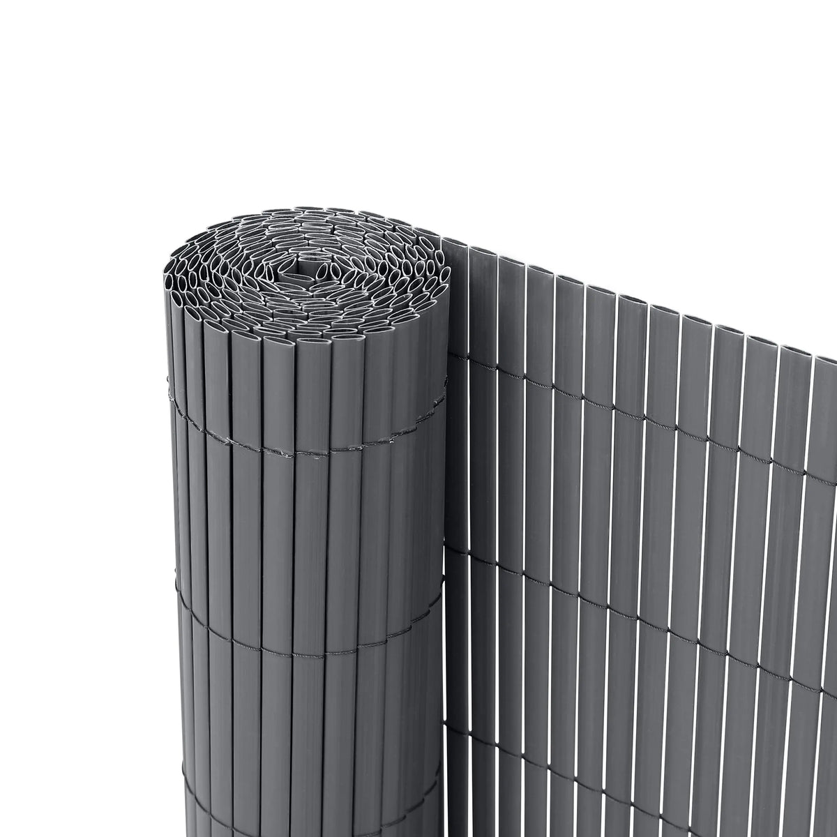 RIBELLI frangivista in PVC antracite per balcone e recinzione