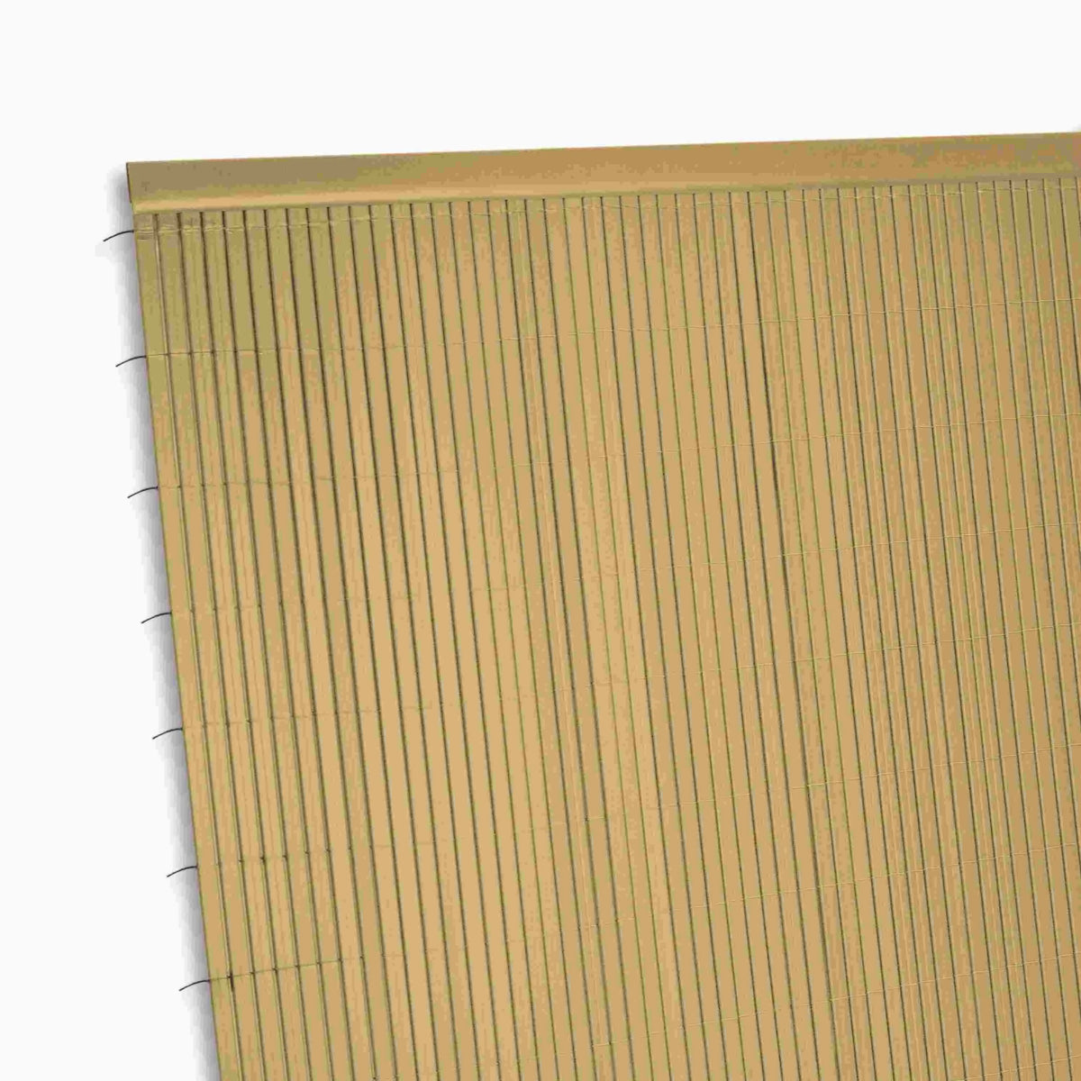 RIBELLI PVC Abschlussleiste Bambus für Sichtschutzmatten – Ansicht 4