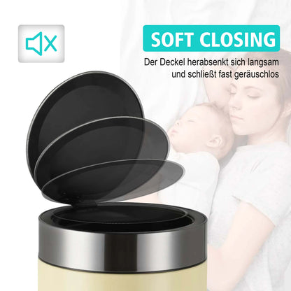 Sensor Mülleimer 30L, rund Ribelli