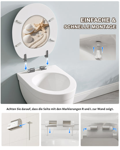 RIBELLI WC-Sitz mit Absenkautomatik – Ansicht 3