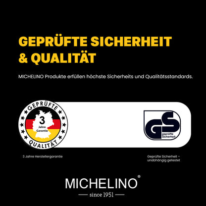 MICHELINO Wasserkocher 1,8 Liter Schwarz – Glas mit LED-Beleuchtung – Ansicht 5