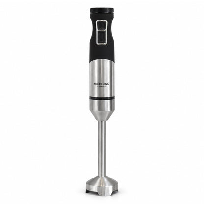 MICHELINO Stabmixer 1500 Watt Edelstahl – DC-Motor, variable Stufen & Gummischutz
