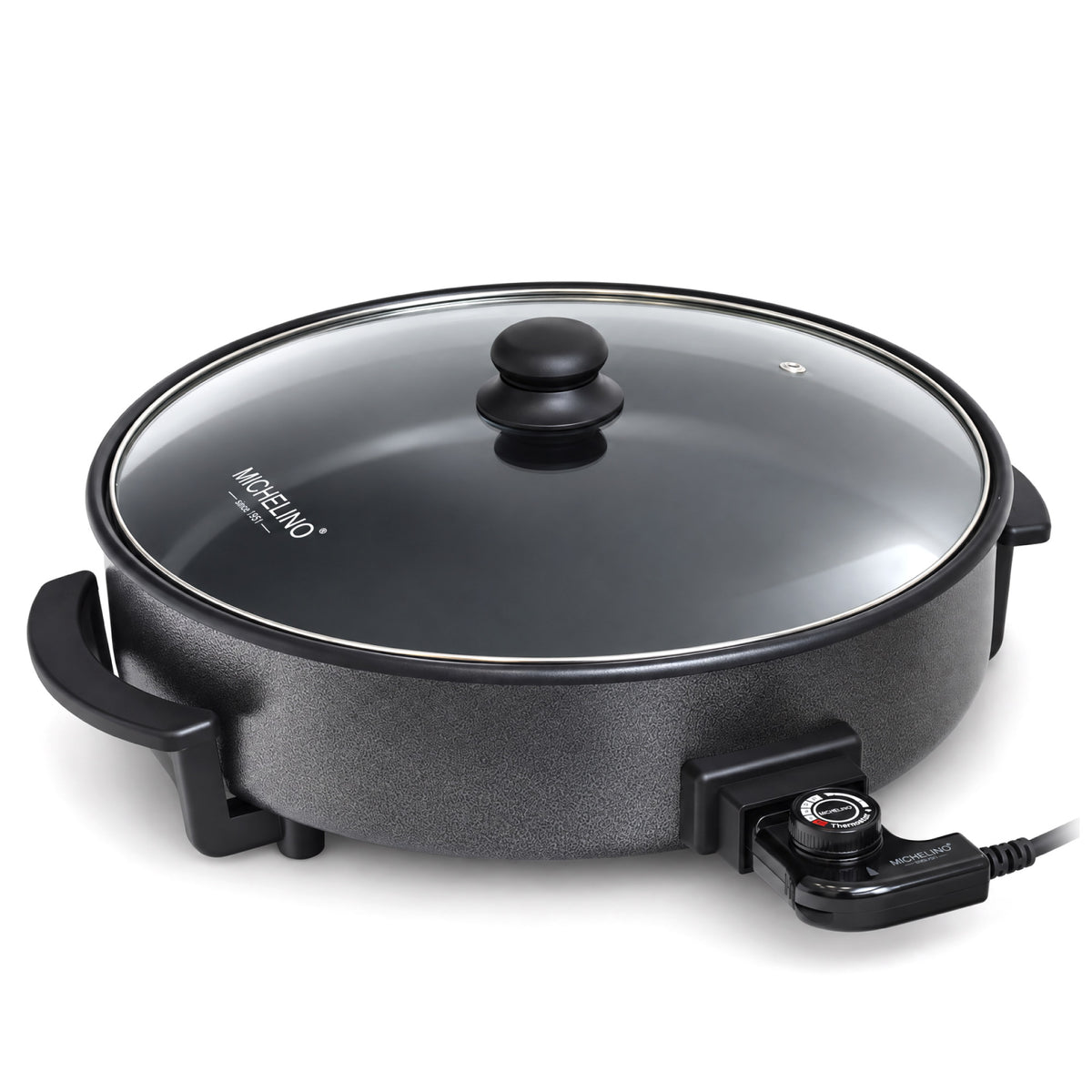 MICHELINO Multipfanne Elektrisch breit 42 cm höhe 7 cm Pizza p