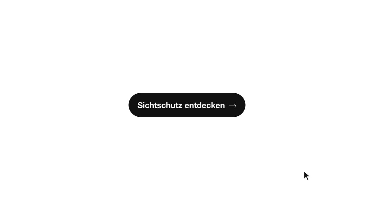 RIBELLI PVC Sichtschutzmatte Schwarz 80 × 300 cm – Video